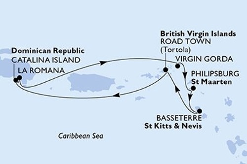 Cruise itinerary