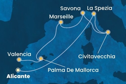 Cruise itinerary
