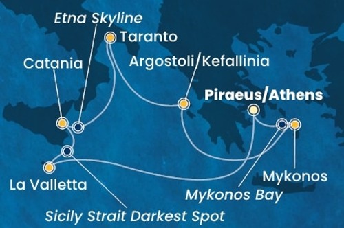 Cruise itinerary