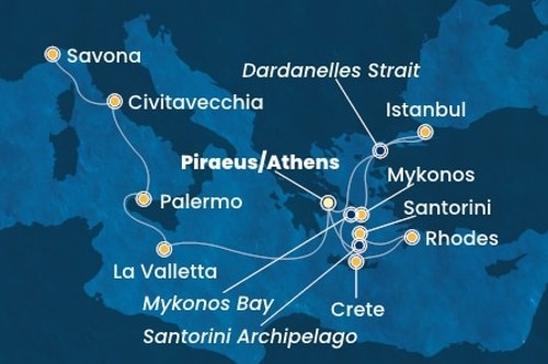 Cruise itinerary
