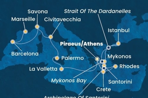 Cruise itinerary