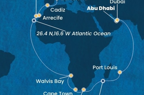 Cruise itinerary