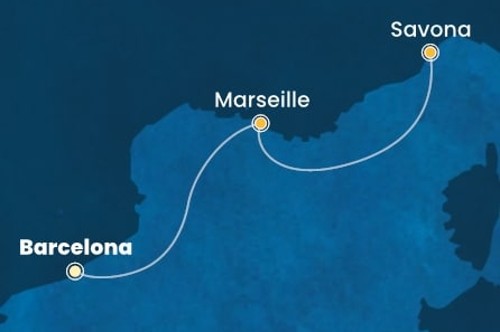 Cruise itinerary