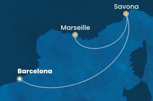 Cruise itinerary