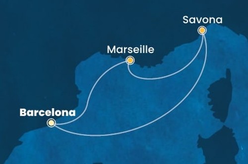 Cruise itinerary