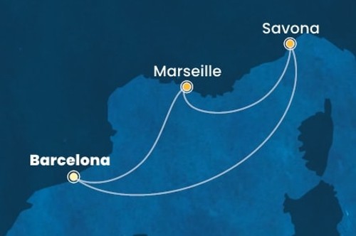 Cruise itinerary