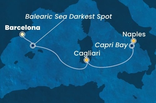 Cruise itinerary