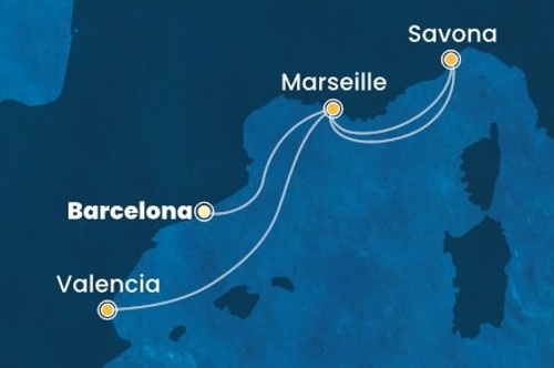Cruise itinerary