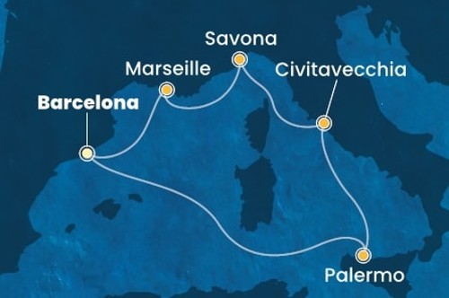 Cruise itinerary