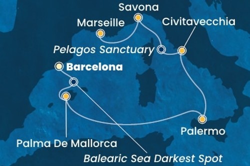 Cruise itinerary