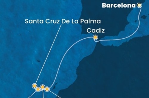 Cruise itinerary
