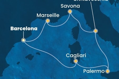 Cruise itinerary