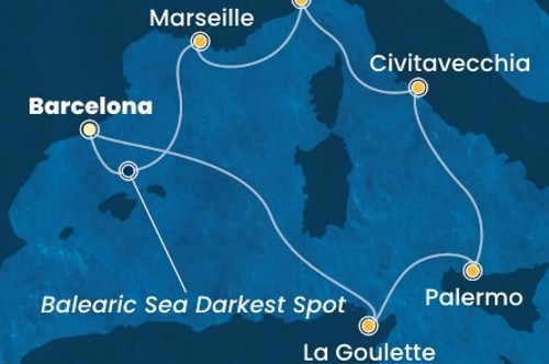 Cruise itinerary