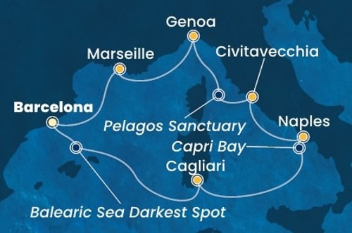 Cruise itinerary
