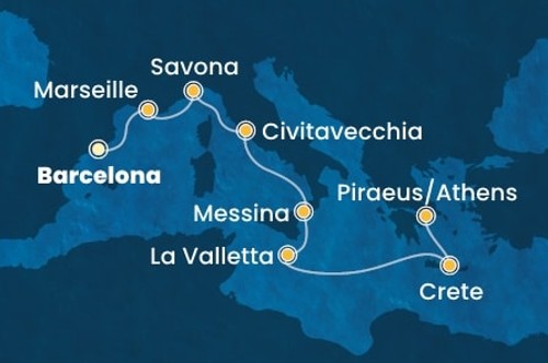 Cruise itinerary