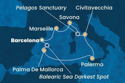Cruise itinerary