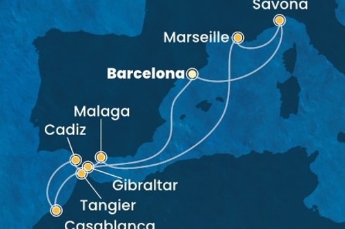 Cruise itinerary