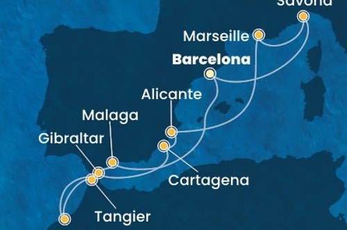 Cruise itinerary