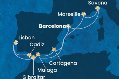 Cruise itinerary