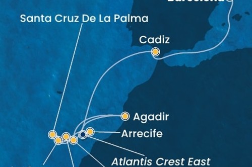 Cruise itinerary