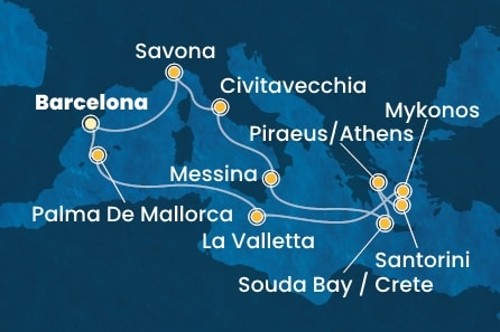 Cruise itinerary
