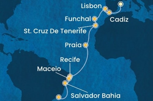 Cruise itinerary