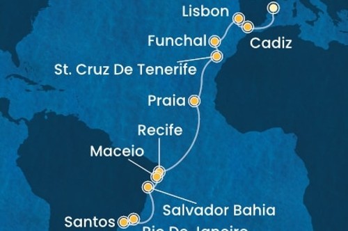 Cruise itinerary
