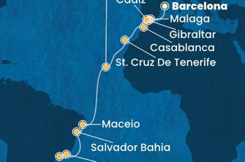 Cruise itinerary