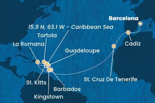 Cruise itinerary