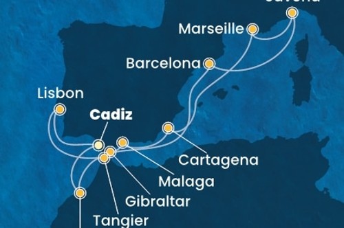 Cruise itinerary