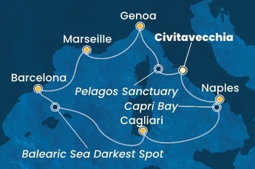 Cruise itinerary