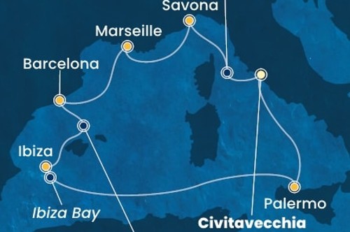 Cruise itinerary