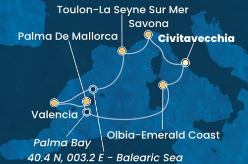 Cruise itinerary