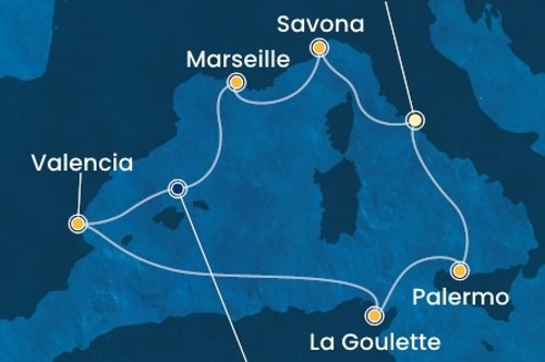 Cruise itinerary