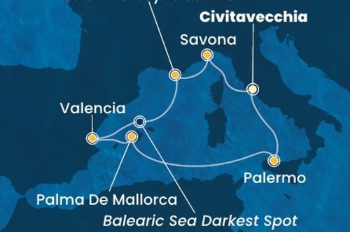 Cruise itinerary