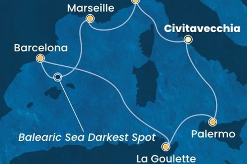 Cruise itinerary