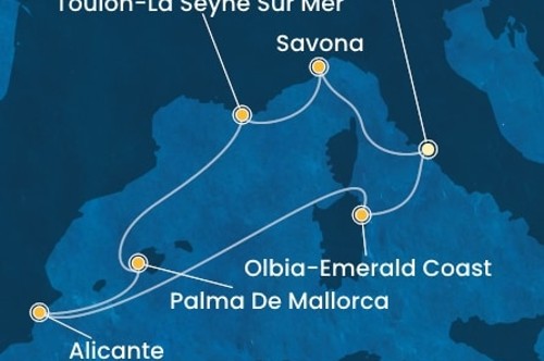 Cruise itinerary