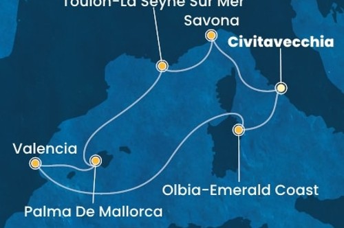 Cruise itinerary