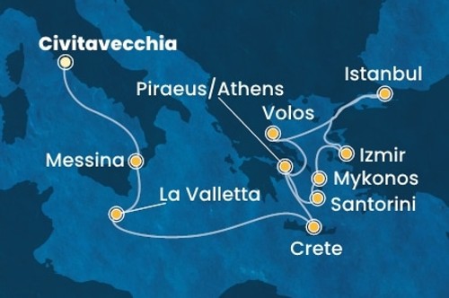 Cruise itinerary