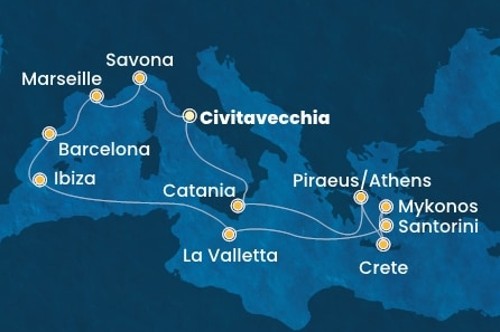 Cruise itinerary