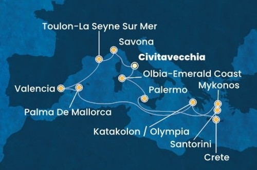 Cruise itinerary