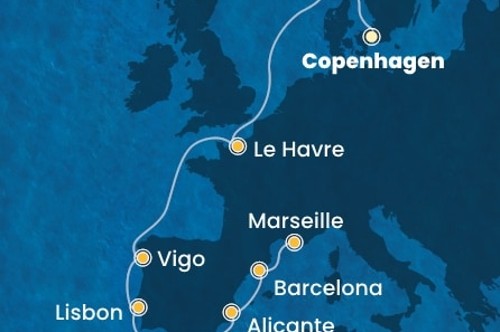 Cruise itinerary