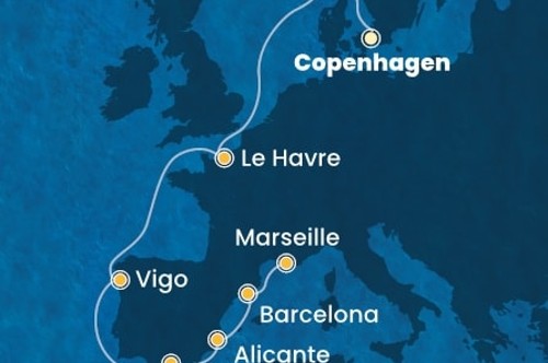 Cruise itinerary