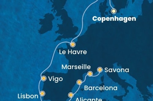 Cruise itinerary