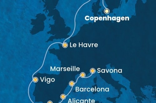 Cruise itinerary