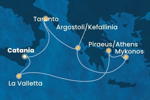 Cruise itinerary