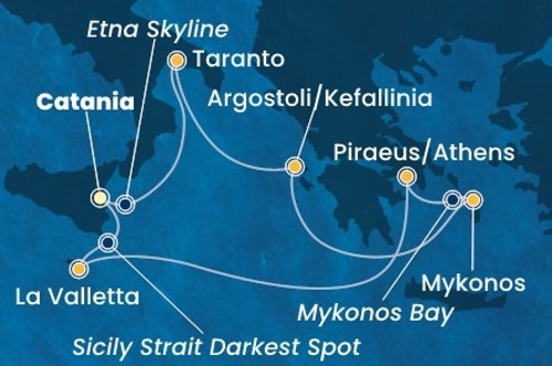Cruise itinerary