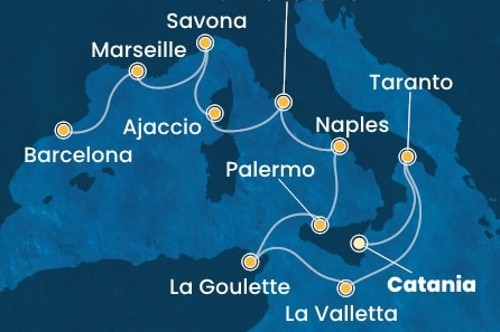 Cruise itinerary