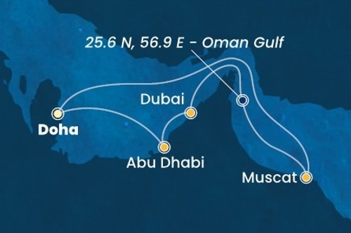 Cruise itinerary