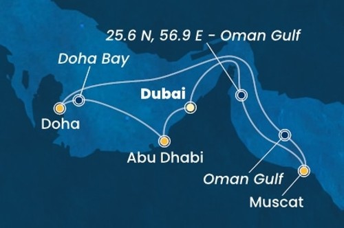 Cruise itinerary